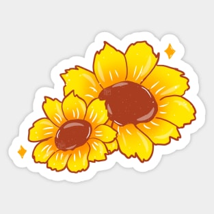 Sunflowers Sticker